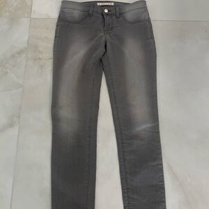 J Brand size 28 Distressed Grey Jeans